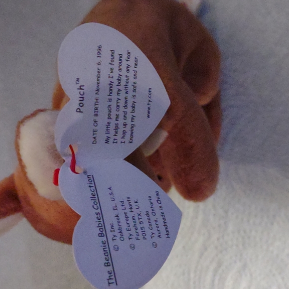 Ty Beanie Baby pouch the kangaroo - Picture 4 of 5